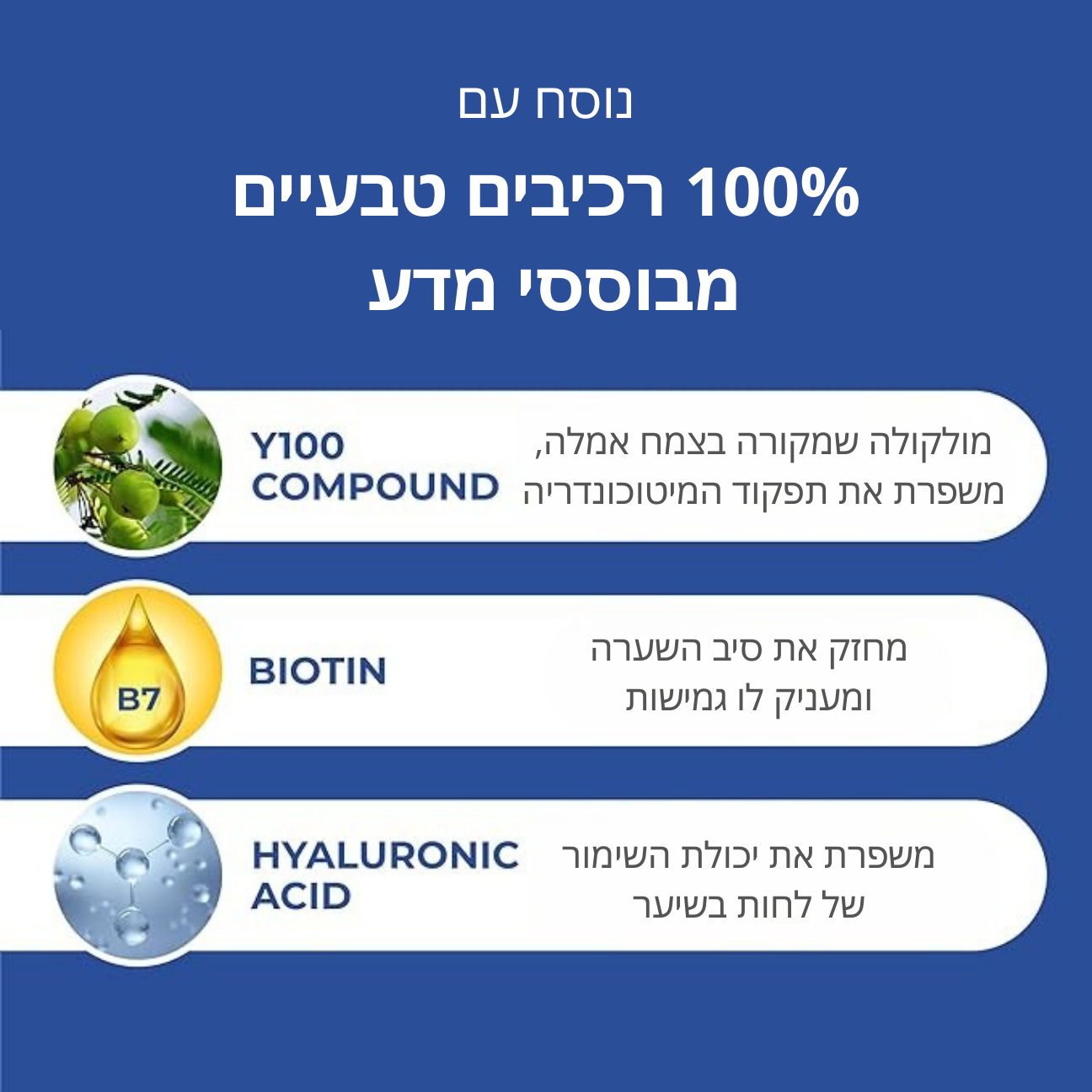 Revive+ Densifying Serum סרום מעבה שיער לגברים