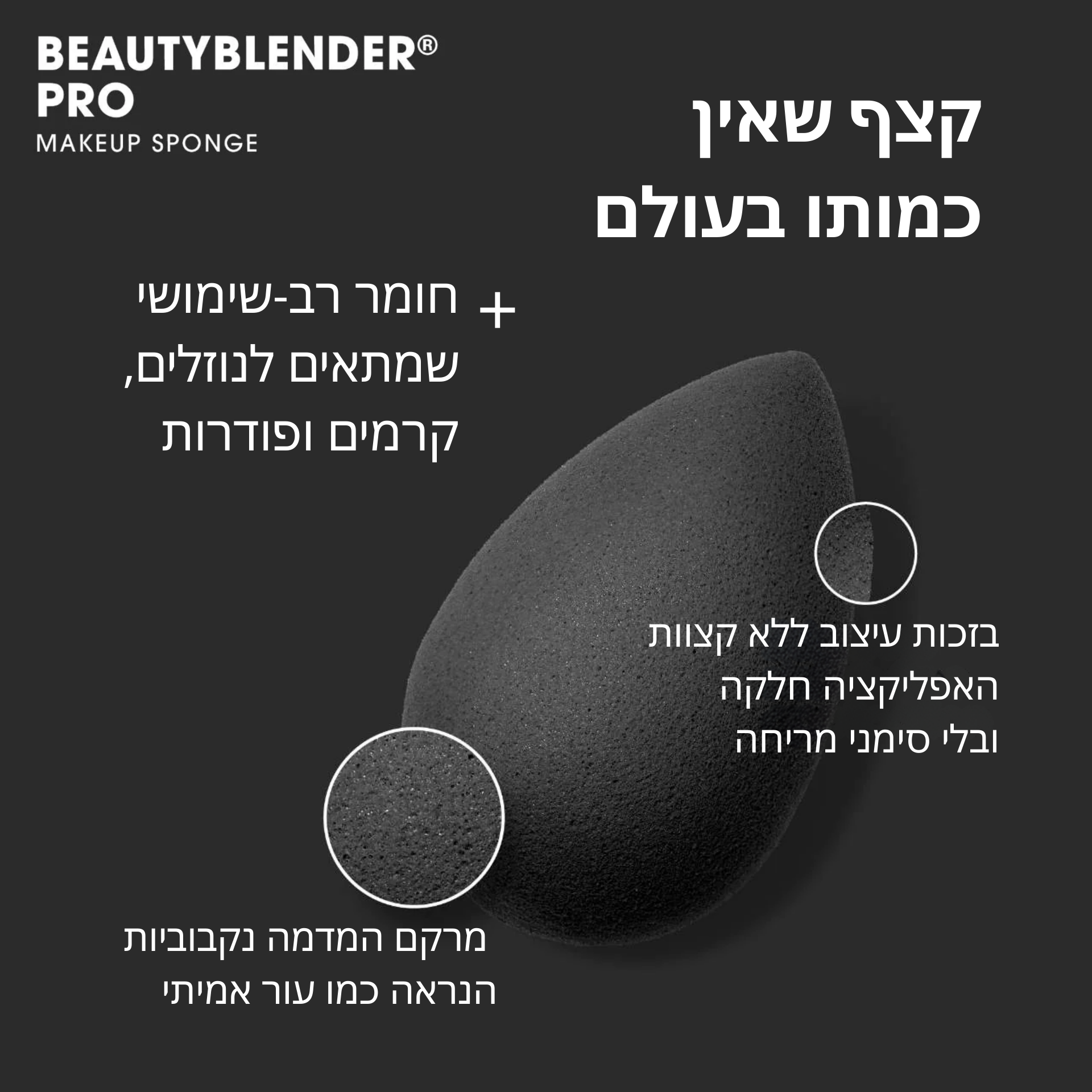 Beautyblender® pro BLACK