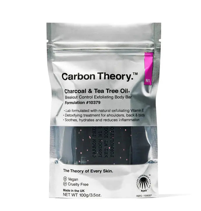 סבון פילינג לגוף נגד פיצעונים - Carbontheory