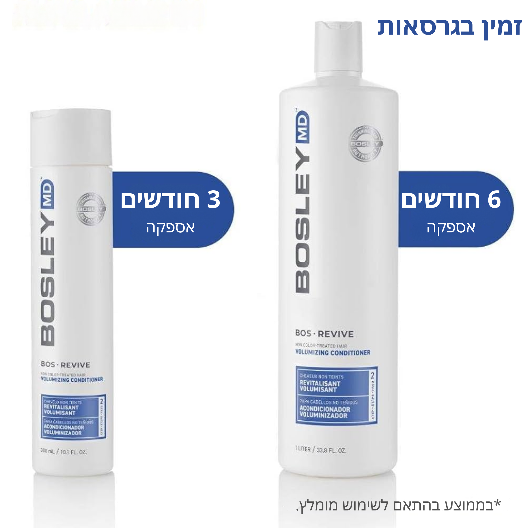 REVIVE Volumizing Conditioner מרכך מעניק נפח לשיער שאינו צבוע