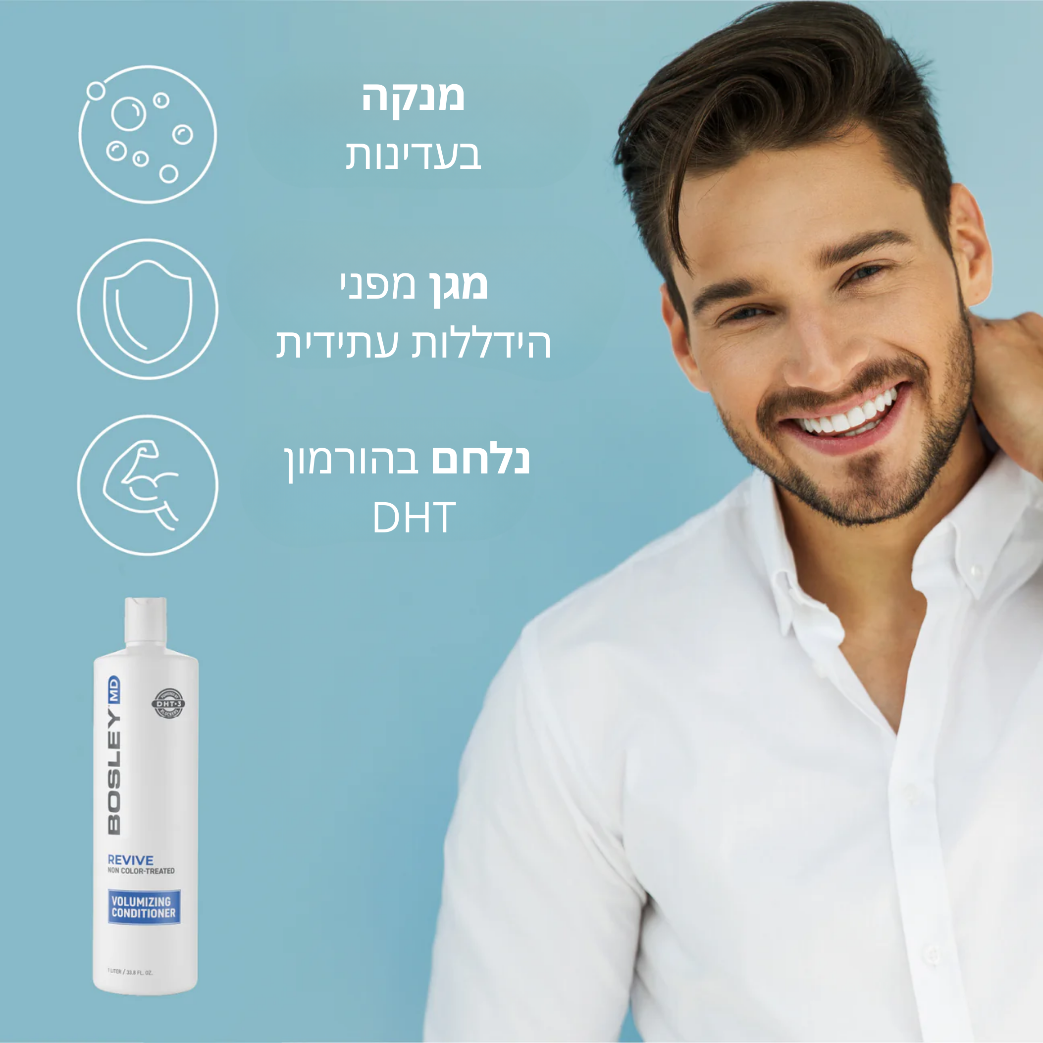 REVIVE Volumizing Conditioner מרכך מעניק נפח לשיער שאינו צבוע