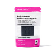 Carbon Theory Anti-Breakout Facial Cleansing Bar with Charcoal and Tea Tree Oil for clear skin